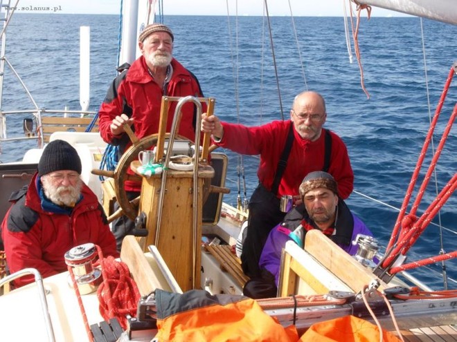 Solanus a serious moment for the crew ©  SW